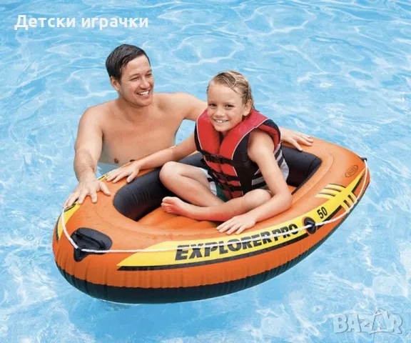 Надуваема лодка INTEX Explorer Pro50, 137х85х23 см, снимка 1