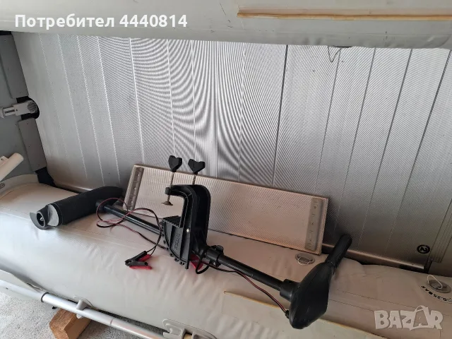 електрически двигател за лодка 40lb, снимка 2 - Електродвигатели - 56348471