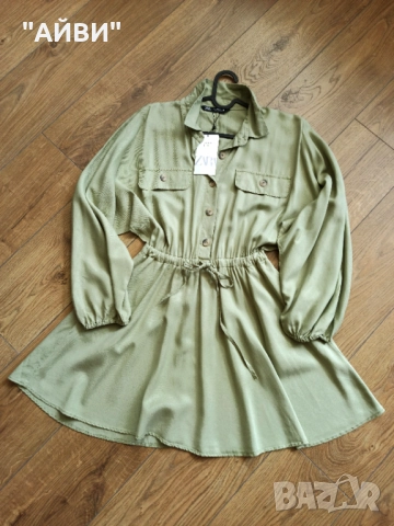 ZARA Нова прекрасна рокля, снимка 12 - Рокли - 51977422