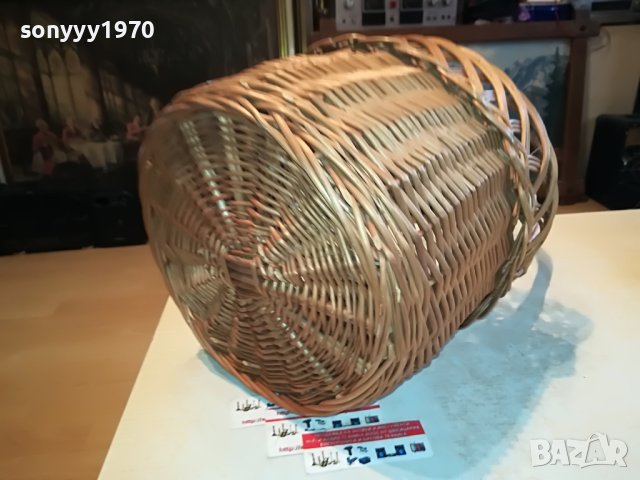 ПЛЕТЕНА КОШНИЦА ОТ ГЕРМАНИЯ 1504231919, снимка 4 - Антикварни и старинни предмети - 40377324