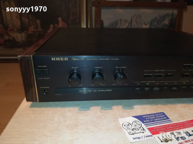 ПОРЪЧАН-UHER PREAMPLIFIER-SWEDEN 0811201552, снимка 11 - Ресийвъри, усилватели, смесителни пултове - 30716129