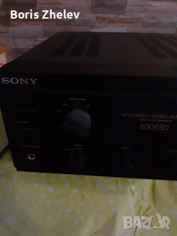 Sony 630 esd , снимка 5 - Ресийвъри, усилватели, смесителни пултове - 52052622