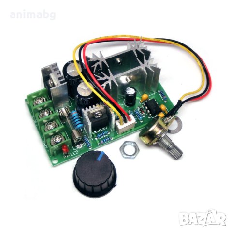 ANIMABG DC регулатор с ШИМ на скоростта на двигатели 12V, 24V, 36V, 48V