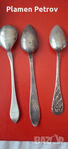 Колекционерска чиния сребърни лъжички и рогатки , снимка 14 - Колекции - 28403331