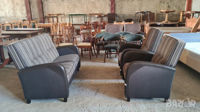 холова гарнитура 3+1+1 внос от Европа, снимка 2 - Дивани и мека мебел - 50699188