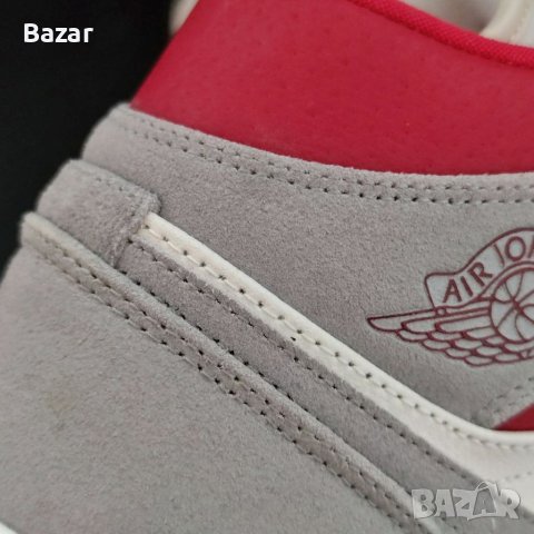 Нови Оригинални Обувки Размер 41 Nike Air Jordan 1 Mid Past Present Future Маратонки Кецове Shoes , снимка 5 - Кецове - 40328267
