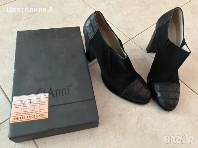 Официални затворени обувки GiAnni, 39, ток 10см