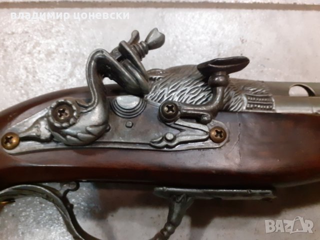 Красив кремъчен пистолет,пищов,оръжие, снимка 4 - Колекции - 42768337