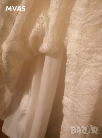 Нова лятна плажна рокля 36 S номер млечно бял, снимка 2 - Рокли - 29562679