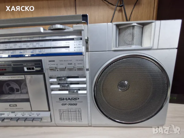 SHARP GF-7500, снимка 4 - Радиокасетофони, транзистори - 49115680