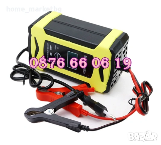 Зарядно за акумулатор 12V, импулсно зарядно за акумулатор 12V, снимка 2 - Аксесоари и консумативи - 54098019