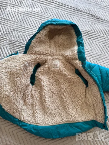 Бебешко зимно яке Zara, снимка 2 - Бебешки якета и елеци - 56150301