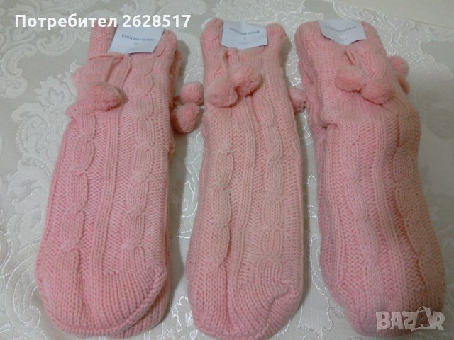 Пухкави чорапи , снимка 1 - Дамски чорапи - 30690869