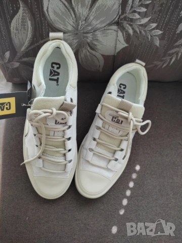 Нови Ежедневни обувки CAT® Urban Edge от естествена кожа и плат, снимка 2 - Ежедневни обувки - 51150998