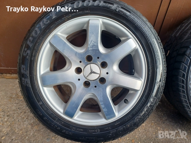 Оригинални джанти Mercedes 5х112 16 цола, снимка 3 - Гуми и джанти - 52817934