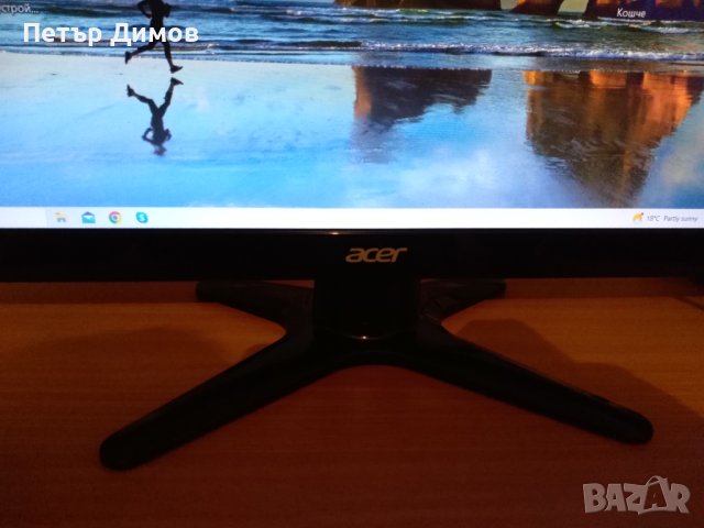 Монитор ACER-22 INC.+Мишка GENIUS-USB! , снимка 2 - Монитори - 40404991