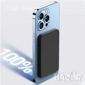 Yiisonger Mag-Safe Power Bank 10000mAh/QI 15W безжично,20W PD/22,5W QC жично зареждане,LED дисплей, снимка 9 - Външни батерии - 49308694