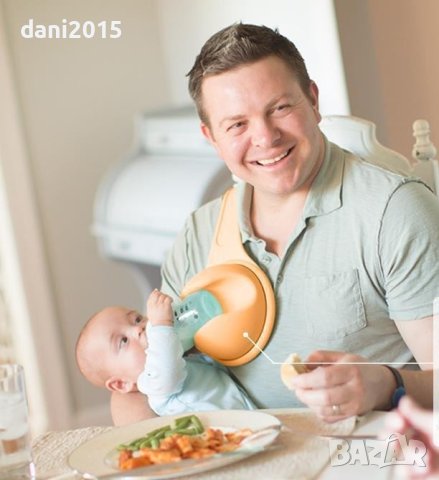 Държач за бутилки с мляко при хранене на бебе за свободни ръце, снимка 2 - Други - 42892125
