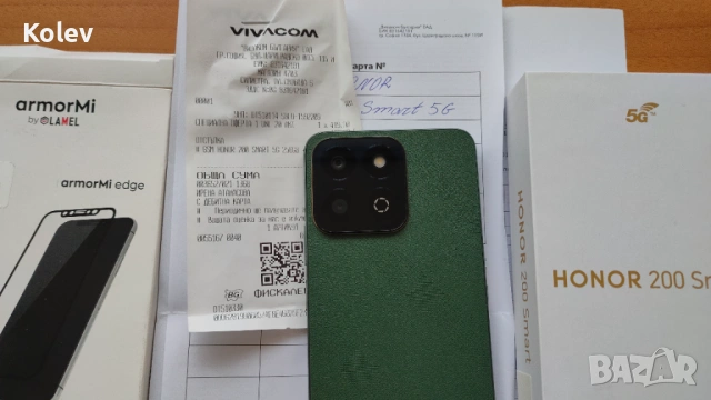 HONOR 200 SMART 5G 256GB - Нов + Гаранция, снимка 2 - Други - 53910180