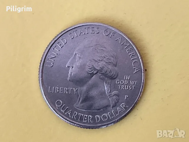 САЩ 25 цента 2020 г. (Р), Marsh - Billings - Rockefeller., снимка 2 - Нумизматика и бонистика - 55724841