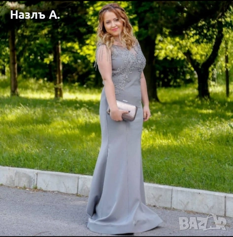 Дълга официална рокля , снимка 2 - Рокли - 53995738