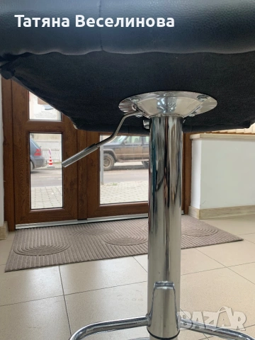 Бар стол щъркел черен, снимка 6 - Столове - 53243179