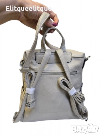 Дамска раница-чанта с цветен принт и регулируеми презрамки, снимка 5 - Чанти - 52175545