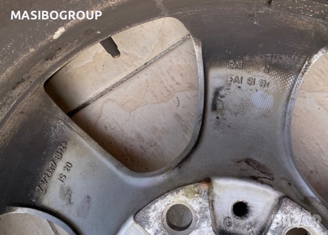 Джанти алуминиеви джанта 7,5Jx17” за Бмв Bmw 5 E60 E61, снимка 6 - Гуми и джанти - 44285385