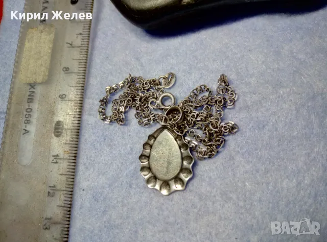 КРАСИВА СРЕБЪРНА ИКОНКА Прсв. БОГОРОДИЦА с МЛАДЕНЕЦА с ФИНА СРЕБЪРНА ВЕРИЖКА СРЕБРО 925 49830, снимка 10 - Колиета, медальони, синджири - 50136353