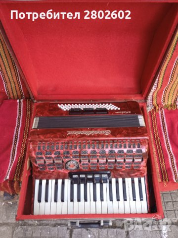 Продавам акордеон  Weltmeister Meteor Метеор 80 баса, снимка 4 - Акордеони - 37542987