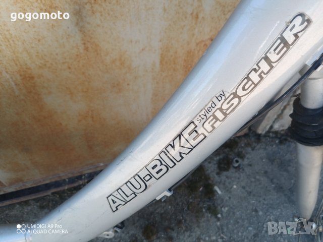 MADE IN GERMANY ALU-BIKE, АЛУМИНИЕВ велосипед,FAHRRAD-STAHLRAHMEN AUS 25CRMO4 (CHROM-MOLYBDÄN-STAHL), снимка 3 - Велосипеди - 42770980