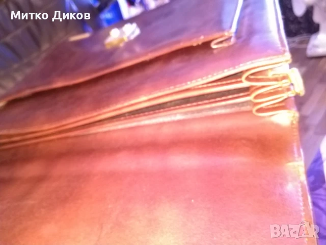 Мъжка чанта естествена кожа за ръка и през рамо маркова на Маркоболо 42х30х15см нова заключване, снимка 13 - Чанти - 51008882