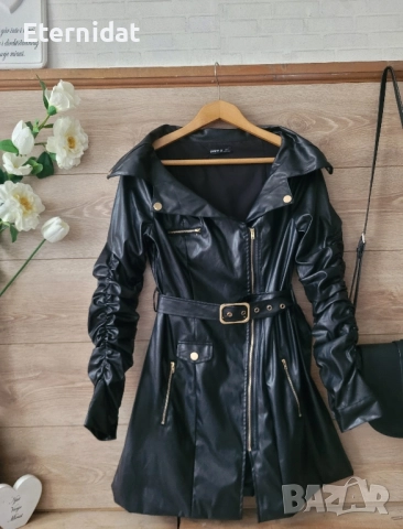 Кожена рокля или сако , снимка 7 - Рокли - 52062006