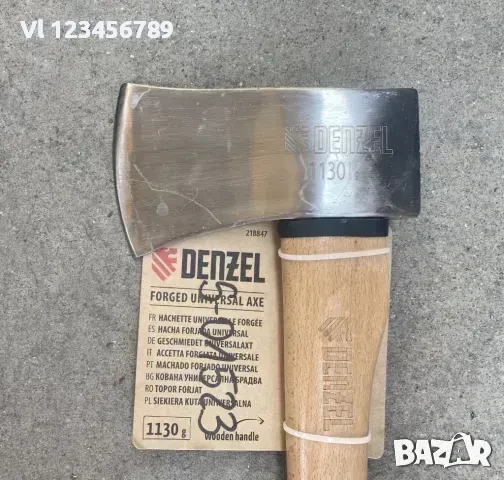 Брадва DENZEL - 3 модела ТОПОР, снимка 4 - Градински инструменти - 50850109