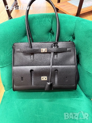 Дамска чанта естествена кожа, снимка 2 - Чанти - 53237590