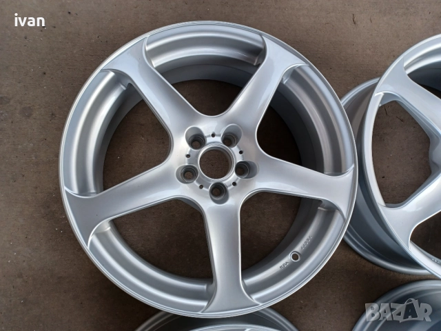 4 бр. чисто нови алуминиеви джанти AEZ 18 цола 5x100, централен отвор 54.1 , ET42, 7J, снимка 6 - Гуми и джанти - 51542748