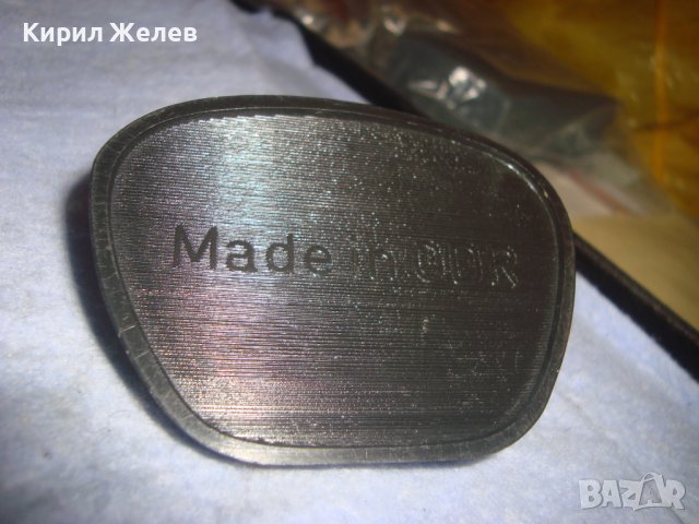 СТАРИ ПОЗЛАТЕНИ БУТОНЕЛИ от ГДР - РЕТРО ЛУКС КОПЧЕТА за РЪКАВЕЛИ с ПОСТАВКА 12325, снимка 6 - Антикварни и старинни предмети - 37590871