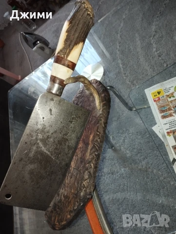 колекционерски маркиран сатър, снимка 5 - Антикварни и старинни предмети - 50497320