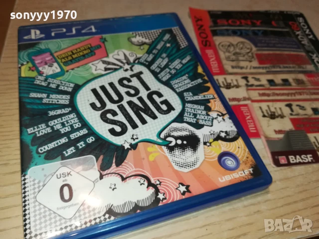 SONY PS4 JUST SING GAME 1308251041, снимка 12 - Игри за PlayStation - 51349075