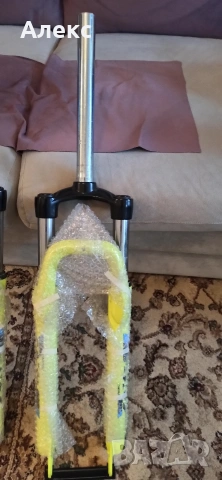 Нова вилка 29 цола Zoom 100mm 1 1/8 9х100 255mm 28.6, снимка 3 - Велосипеди - 53284369