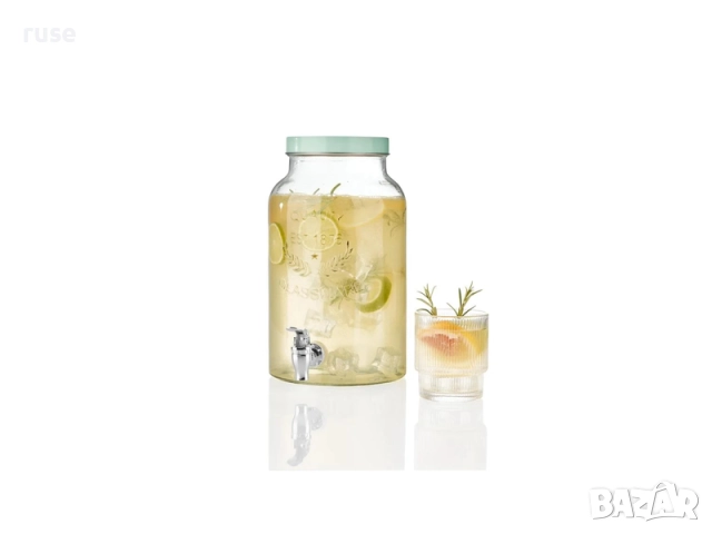  НОВИ! Диспенсър за напитки 5.6л буркан с канелка, снимка 4 - Други - 51850661