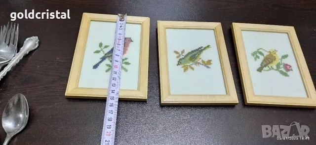 ретро гоблени комплект , снимка 5 - Антикварни и старинни предмети - 48562288