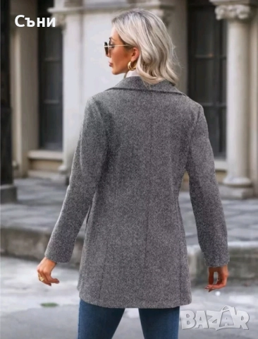 Елегантно дамско палто , снимка 5 - Палта, манта - 52345825