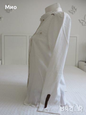 BSK country, бяла риза, S, снимка 4 - Ризи - 36721093