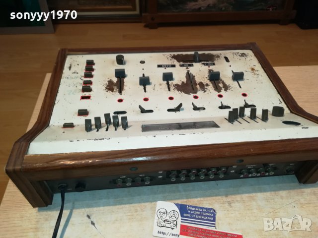 MIXER-44Х33Х11СМ-FRANCE 1001221133, снимка 8 - Ресийвъри, усилватели, смесителни пултове - 35386958