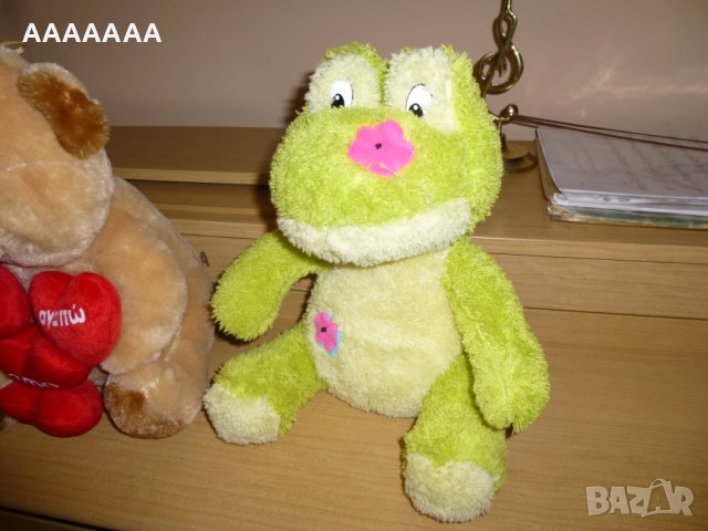 ПЛЮШЕНИ ЖАБА  И МАЙМУНА - НОВИ, снимка 4 - Плюшени играчки - 38937794