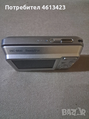 Фотоапарат Sony cyber shot DSC-S930, 10,1 Mp, снимка 3 - Фотоапарати - 52369232