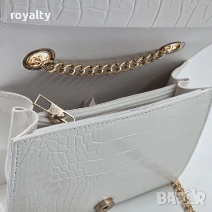 Dolce & Gabbana Бяла Дамска Кожена Чанта , снимка 3 - Чанти - 52900174