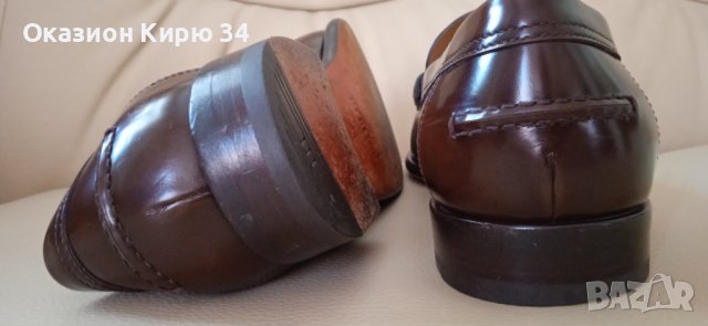 Hermes Kennedy loafers 100% оригинал, снимка 8 - Мокасини - 37702385