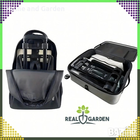 Сгъваема транспортна количка с телескопична дръжка + 2 въжета, снимка 6 - Други инструменти - 53947590